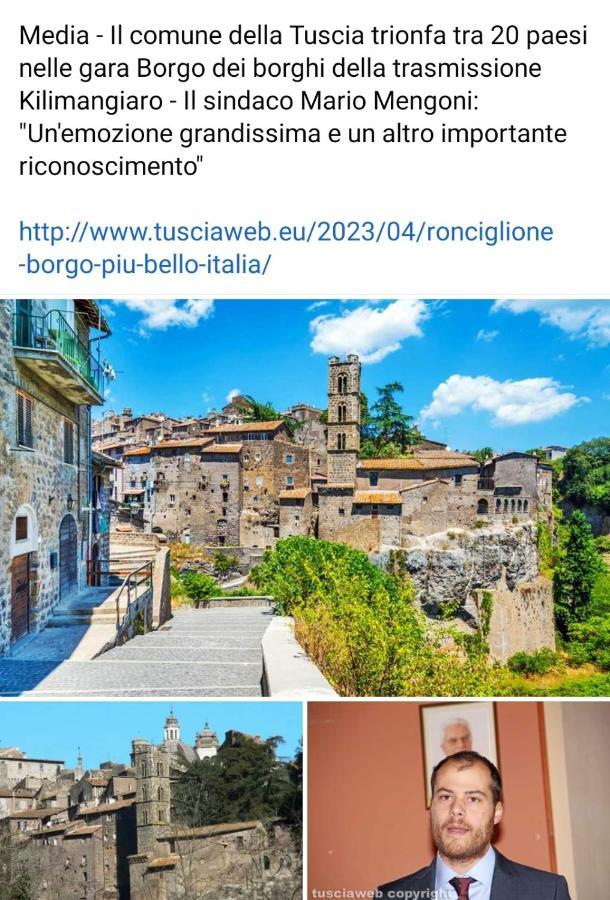 Apartament La Casina Di Karol Ronciglione  Zewnętrze zdjęcie